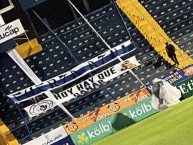 Trapo - Bandeira - Faixa - Telón - Trapo de la Barra: Fuerza Azul • Club: Cartaginés • País: Costa Rica