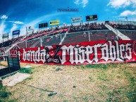 Trapo - Bandeira - Faixa - Telón - "LA BANDA DE LOS MISERABLES" Trapo de la Barra: Furia Roja • Club: Técnico Universitario • País: Ecuador