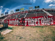 Trapo - Bandeira - Faixa - Telón - "LA BANDA DE LOS MISERABLES" Trapo de la Barra: Furia Roja • Club: Técnico Universitario