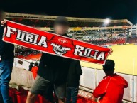 Trapo - Bandeira - Faixa - Telón - Trapo de la Barra: Furia Roja • Club: Técnico Universitario