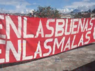 Trapo - Bandeira - Faixa - Telón - Trapo de la Barra: Furia Roja • Club: Técnico Universitario