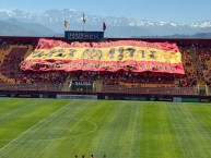Trapo - Bandeira - Faixa - Telón - "Telon gigante furia roja" Trapo de la Barra: Fúria Roja &bull; Club: Unión Española