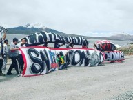 Trapo - Bandeira - Faixa - Telón - Trapo de la Barra: Garra Blanca • Club: Colo-Colo