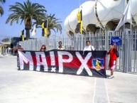 Trapo - Bandeira - Faixa - Telón - "Maipu" Trapo de la Barra: Garra Blanca • Club: Colo-Colo • País: Chile