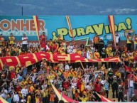 Trapo - Bandeira - Faixa - Telón - Trapo de la Barra: Garra Herediana • Club: Herediano