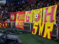 Trapo - Bandeira - Faixa - Telón - Trapo de la Barra: Garra Herediana • Club: Herediano