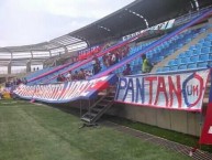 Trapo - Bandeira - Faixa - Telón - Trapo de la Barra: Garra Samaria Norte • Club: Unión Magdalena • País: Colombia