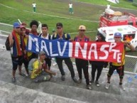 Trapo - Bandeira - Faixa - Telón - Trapo de la Barra: Garra Samaria Norte • Club: Unión Magdalena