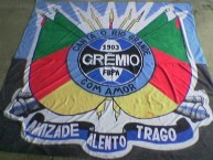 Trapo - Bandeira - Faixa - Telón - Trapo de la Barra: Geral do Grêmio • Club: Grêmio • País: Brasil