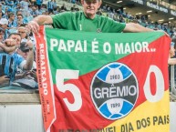 Trapo - Bandeira - Faixa - Telón - Trapo de la Barra: Geral do Grêmio • Club: Grêmio