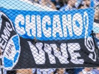 Trapo - Bandeira - Faixa - Telón - "Chicano Vive" Trapo de la Barra: Geral do Grêmio • Club: Grêmio