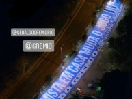 Trapo - Bandeira - Faixa - Telón - Trapo de la Barra: Geral do Grêmio • Club: Grêmio