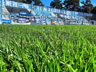 Trapo - Bandeira - Faixa - Telón - "CANCHA DE ALMAGRO, ARGENTINA, 04/2024" Trapo de la Barra: Geral do Grêmio • Club: Grêmio