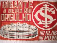 Trapo - Bandeira - Faixa - Telón - Trapo de la Barra: Guarda Popular • Club: Internacional