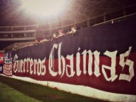 Trapo - Bandeira - Faixa - Telón - Trapo de la Barra: Guerreros Chaimas • Club: Monagas