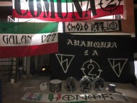 Trapo - Bandeira - Faixa - Telón - Trapo de la Barra: Holocausto Norte • Club: Once Caldas