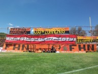 Trapo - Bandeira - Faixa - Telón - Trapo de la Barra: Huracan Naranja • Club: Cobreloa