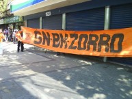 Trapo - Bandeira - Faixa - Telón - Trapo de la Barra: Huracan Naranja • Club: Cobreloa