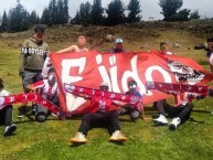 Trapo - Bandeira - Faixa - Telón - Trapo de la Barra: Infierno Akademico • Club: Estudiantes de Mérida