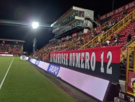 Trapo - Bandeira - Faixa - Telón - Trapo de la Barra: La 12 • Club: Alajuelense