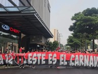 Trapo - Bandeira - Faixa - Telón - Trapo de la Barra: La 12 • Club: Alajuelense