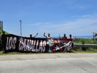 Trapo - Bandeira - Faixa - Telón - "Los Canallas" Trapo de la Barra: La 12 • Club: Alajuelense