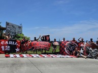 Trapo - Bandeira - Faixa - Telón - Trapo de la Barra: La 12 • Club: Alajuelense