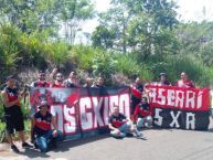 Trapo - Bandeira - Faixa - Telón - Trapo de la Barra: La 12 • Club: Alajuelense