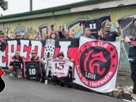 Trapo - Bandeira - Faixa - Telón - Trapo de la Barra: La 12 • Club: Alajuelense