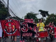 Trapo - Bandeira - Faixa - Telón - Trapo de la Barra: La 12 • Club: Alajuelense