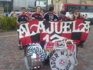 Trapo - Bandeira - Faixa - Telón - Trapo de la Barra: La 12 • Club: Alajuelense