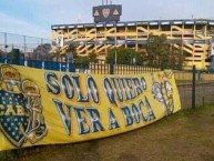 Trapo - Bandeira - Faixa - Telón - Trapo de la Barra: La 12 • Club: Boca Juniors