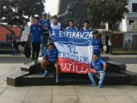 Trapo - Bandeira - Faixa - Telón - Trapo de la Barra: La 12 Tricolor • Club: C.A. Mannucci