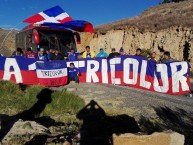 Trapo - Bandeira - Faixa - Telón - Trapo de la Barra: La 12 Tricolor • Club: C.A. Mannucci