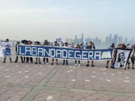 Trapo - Bandeira - Faixa - Telón - Trapo de la Barra: La Adicción • Club: Monterrey