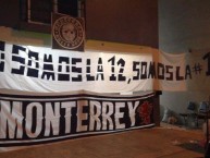 Trapo - Bandeira - Faixa - Telón - Trapo de la Barra: La Adicción • Club: Monterrey