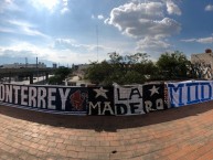 Trapo - Bandeira - Faixa - Telón - Trapo de la Barra: La Adicción • Club: Monterrey