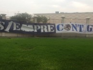 Trapo - Bandeira - Faixa - Telón - Trapo de la Barra: La Adicción • Club: Monterrey