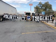 Trapo - Bandeira - Faixa - Telón - Trapo de la Barra: La Adicción • Club: Monterrey