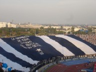 Trapo - Bandeira - Faixa - Telón - "Trapo conmemorativo del primer campeonato del Club de Futbol Monterrey" Trapo de la Barra: La Adicción • Club: Monterrey