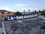 Trapo - Bandeira - Faixa - Telón - Trapo de la Barra: La Adicción • Club: Monterrey