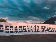 Trapo - Bandeira - Faixa - Telón - Trapo de la Barra: La Adicción • Club: Monterrey