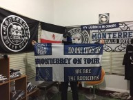 Trapo - Bandeira - Faixa - Telón - Trapo de la Barra: La Adicción • Club: Monterrey