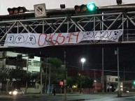 Trapo - Bandeira - Faixa - Telón - Trapo de la Barra: La Adicción • Club: Monterrey