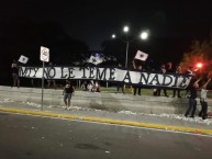 Trapo - Bandeira - Faixa - Telón - Trapo de la Barra: La Adicción • Club: Monterrey