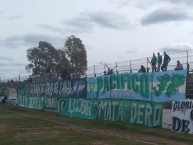 Trapo - Bandeira - Faixa - Telón - Trapo de la Barra: La Banda de Atrás del Canal • Club: Pacífico