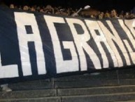 Trapo - Bandeira - Faixa - Telón - Trapo de la Barra: La Banda de Fierro 22 • Club: Gimnasia y Esgrima