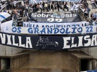 Trapo - Bandeira - Faixa - Telón - Trapo de la Barra: La Banda de Fierro 22 • Club: Gimnasia y Esgrima