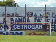 Trapo - Bandeira - Faixa - Telón - Trapo de la Barra: La Banda de Fierro 22 • Club: Gimnasia y Esgrima