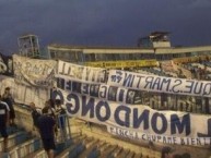 Trapo - Bandeira - Faixa - Telón - Trapo de la Barra: La Banda de Fierro 22 • Club: Gimnasia y Esgrima